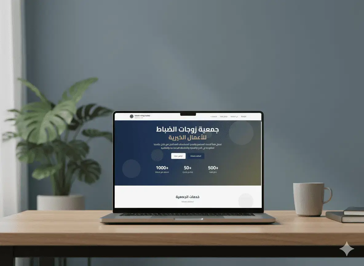 Officers' Wives Charity Association - A non-profit platform showcasing charitable activities and organizing Hajj & Umrah trips.